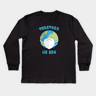 Together we can Kids Long Sleeve T-Shirt